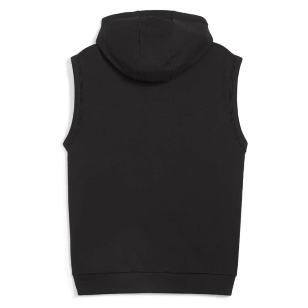 NWT Mens 3XL Puma Hoops Posterize 2.0 Sleeveless Hoodie Black Basketball Gym 507